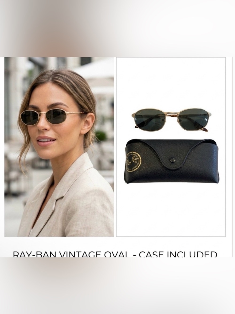 Vintage Ray-Ban W2842 OPAS Unisex Sunglasses